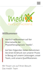 Mobile Screenshot of medix-physiotherapie.de